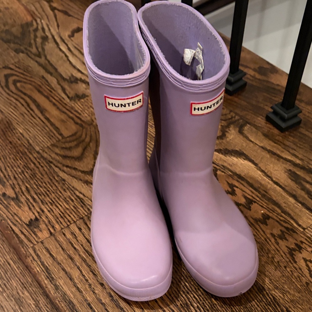 Hunter Kids Lavender Rain Boots